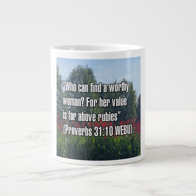 Proverbs 31:10 WEBU Mug (Front)