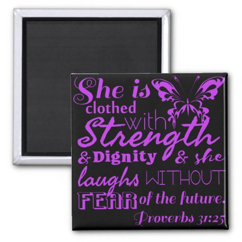 Proverbs 3125 magnet