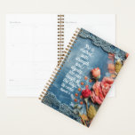 Proverbs 31:25 Planner Inspiring Bible Verse<br><div class="desc">Leave the design as-is or click Personalize to add your own text,  names,  or photos. Perfect for gifts,  events,  and everyday use. Create something uniquely yours in seconds.</div>