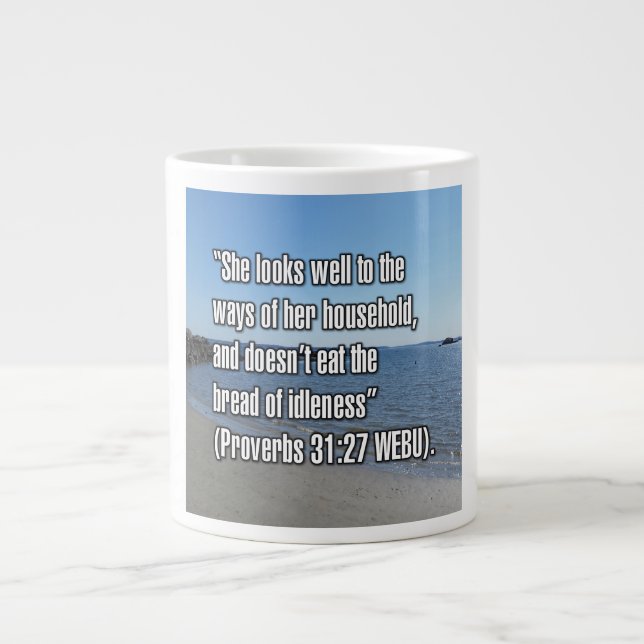 Proverbs 31:27 WEBU Mug (Front)