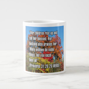 Proverbs 31:28-29 WEBU Mug