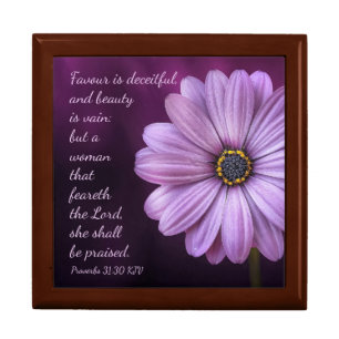 Proverbs 31:30 - A woman that feareth the LORD Gift Box