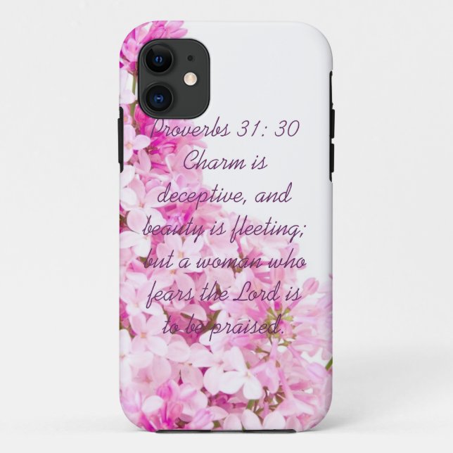 Proverbs 31:30 iPhone 5/5s Case (Back)