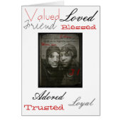 Proverbs 31 African American Woman Card (Front)