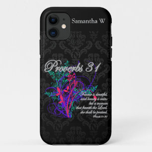 Proverbs 31 Bible Christian Women's iPhone 11 Case