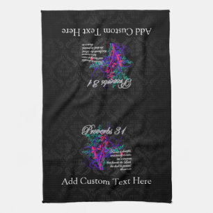 Proverbs 31 Bible Christian Women's Towel