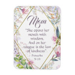 Proverbs 31 Bible Verse Christian Mothers Day Gift Magnet