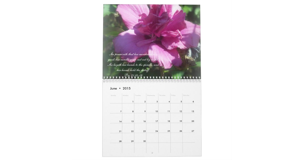 Proverbs 31 calendar | Zazzle