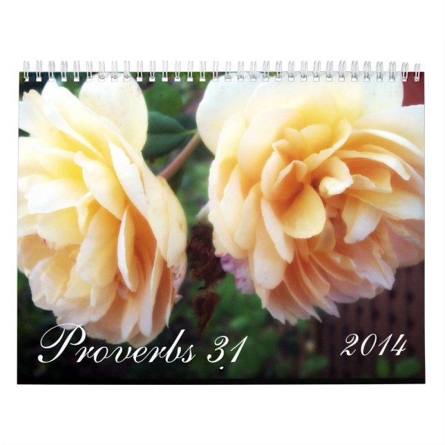Proverbs 31 calendar (Cover)