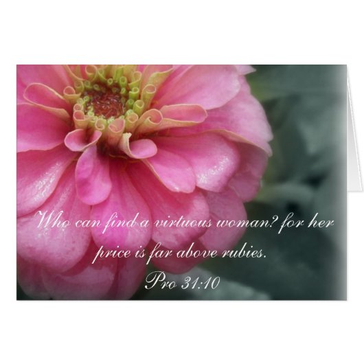 Proverbs 31 Collection ~ Pro 31:10 Cards (Front Horizontal)