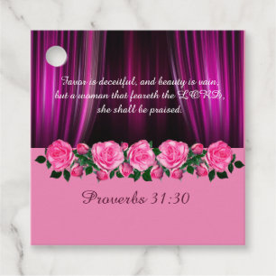 Proverbs 31 favor tags