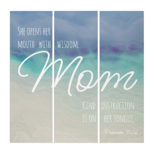 Proverbs 31 Mom Triptych