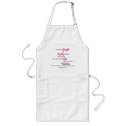 Proverbs 31 Strength and Dignity Apron