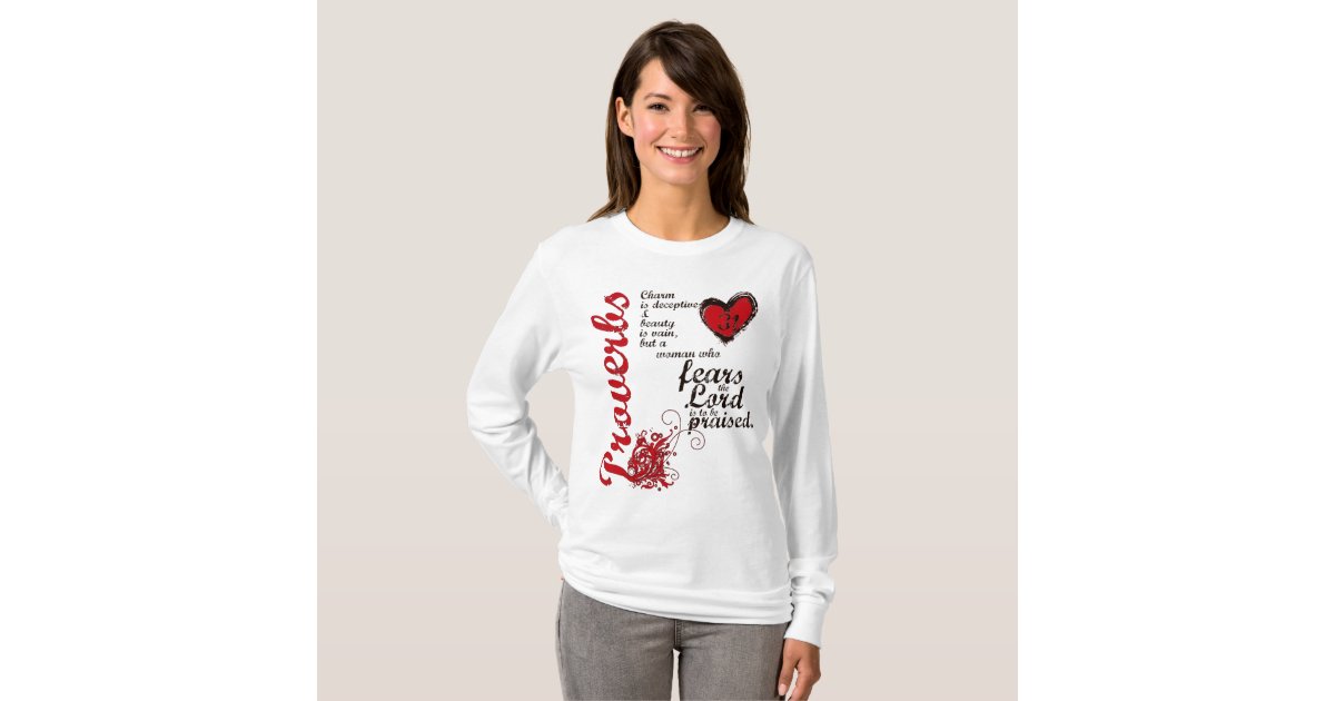 Proverbs 31 T-Shirt | Zazzle