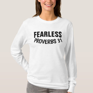 Proverbs 31 woman FEARLESS Christian t-shirts