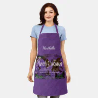 Personalized Mommy and Me Aprons Vintage Inspired Purple and Pink | Monogrammed Mother Daughter Aprons | Matching Aprons | Mommy Daughter Apron Set