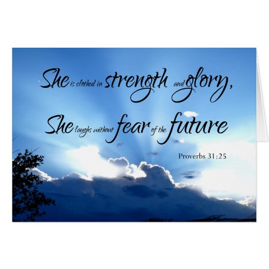 Proverbs 31 Woman Gift Cards (Front Horizontal)