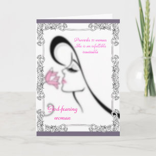 Proverbs 31 Woman Greeting Card