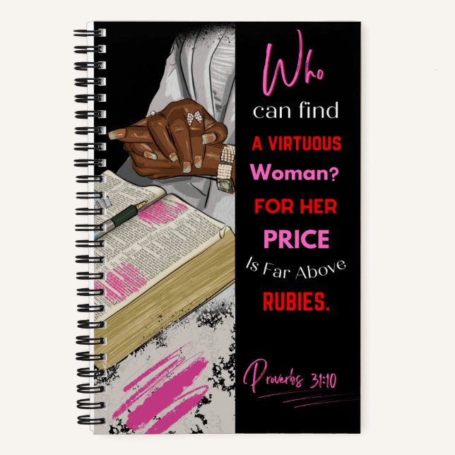 Proverbs 31 Woman Notebook (Front)