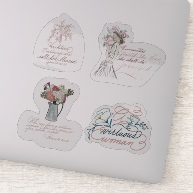 Proverbs 31 Woman Sticker Collection (Detail)