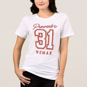 Proverbs 31 Woman Tri-Blend Shirt