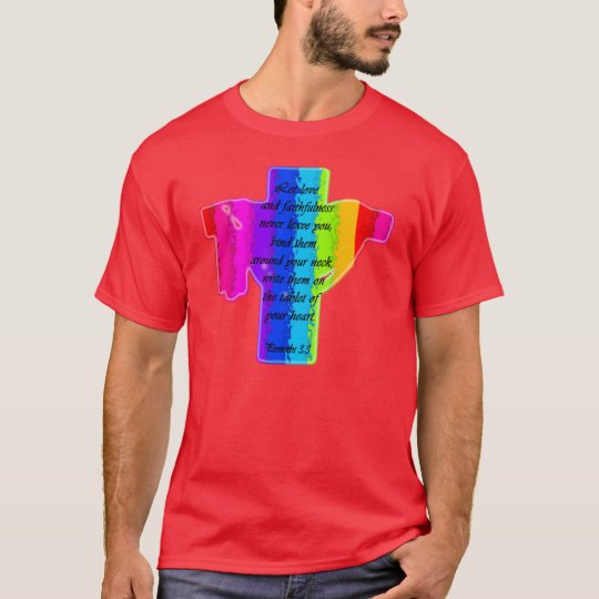 Proverbs 3:3 Cross T-Shirt