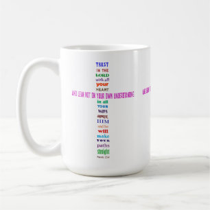 Proverbs 3:5-6 - 15 oz. Mug