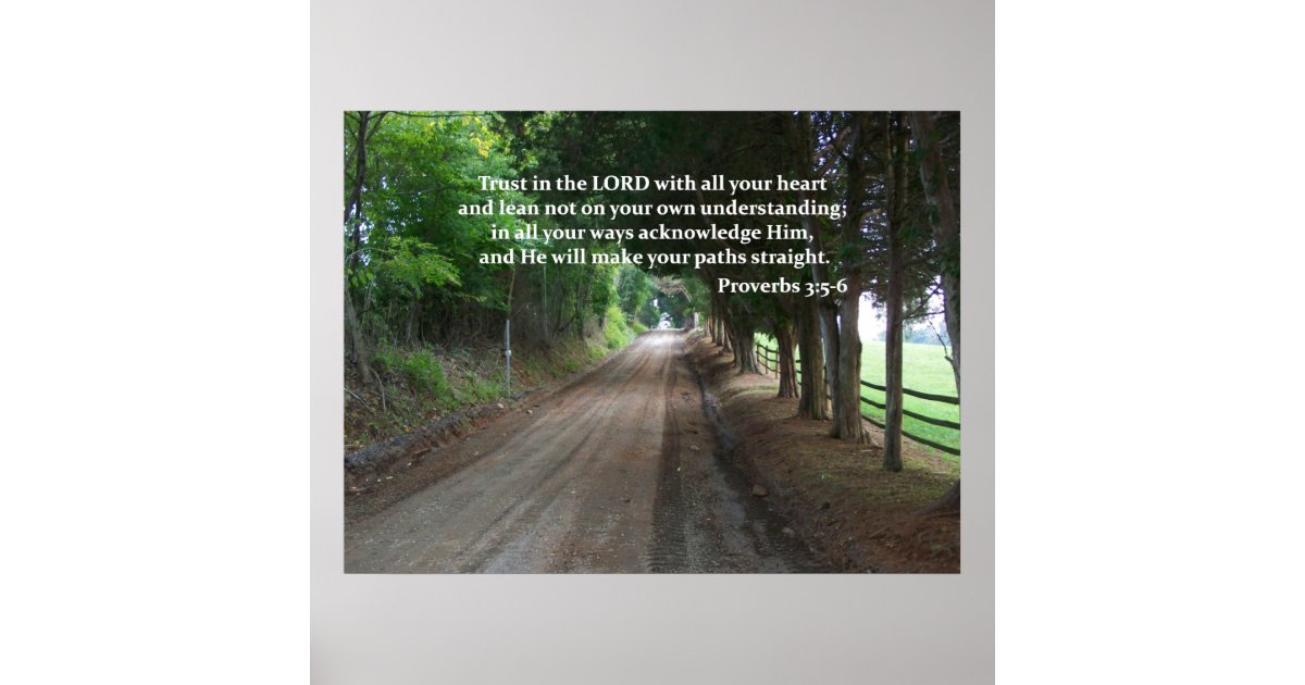 proverbs 3 verse 5-6 in zulu