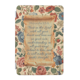 Proverbs 3:5–6 Trust in the Lord Bible Verse iPad Mini Cover