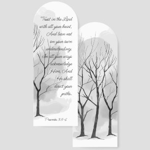 Proverbs 3:5-6 Trust in the Lord Bookmarks