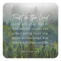 Proverbs 3:5-6 Trust in the Lord