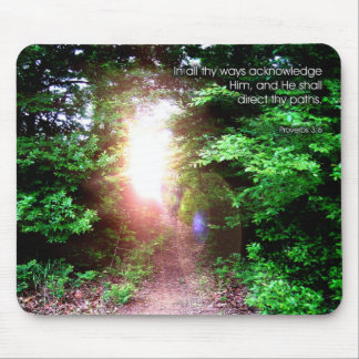 Proverbs 3:6 - Mousepad