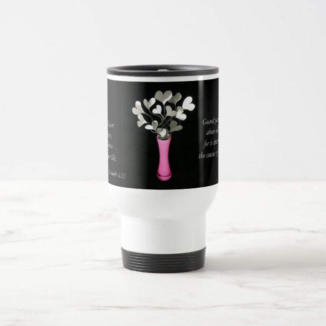 Proverbs 4:23 Mug (Center)