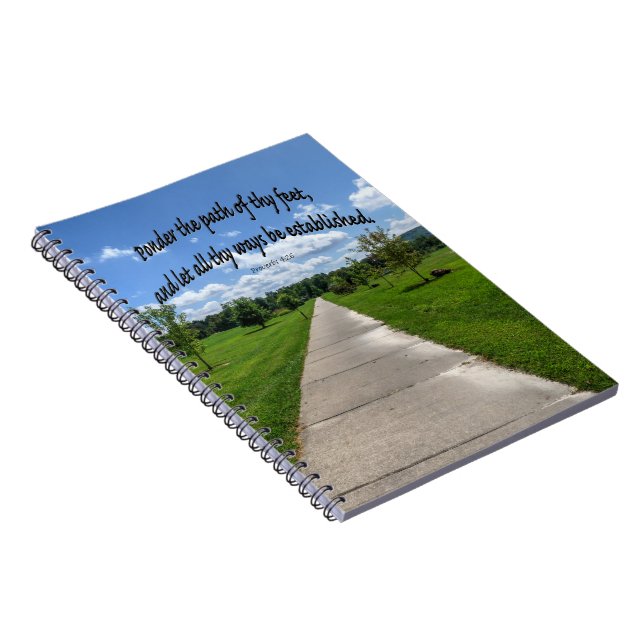 Proverbs 4:26 notebook (Right Side)