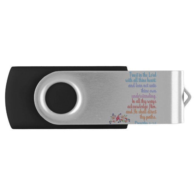 Proverbs Bible Verse Flash Drive (Front)