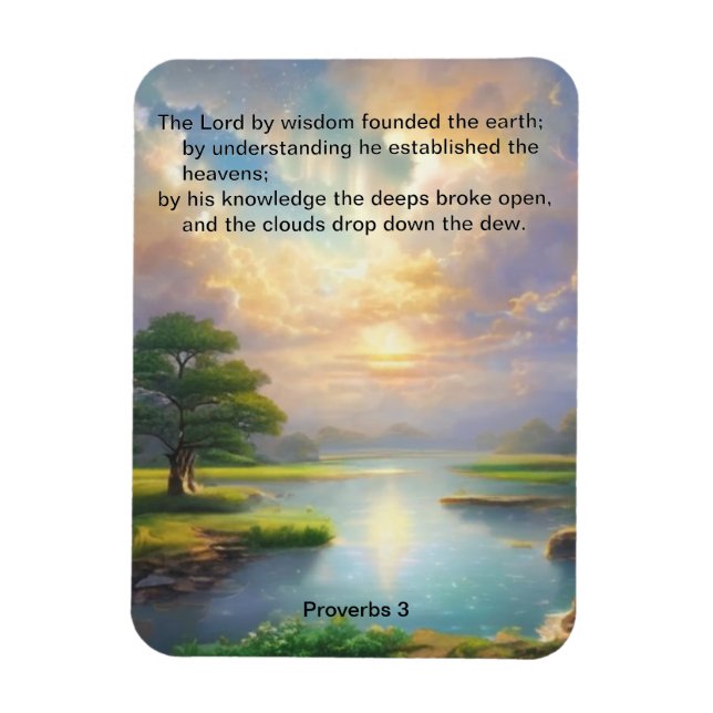 Proverbs Magnet (Vertical)