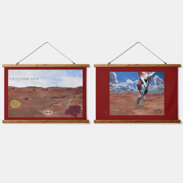 Proverbs Series Art Hanging Tapestry (Double)