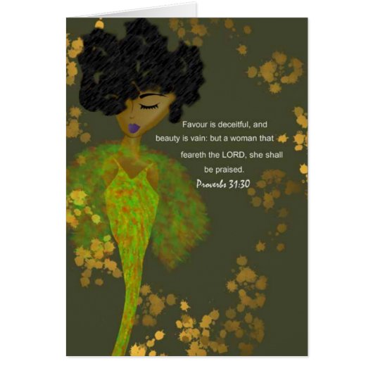 Proverbs Women Cards (Front)