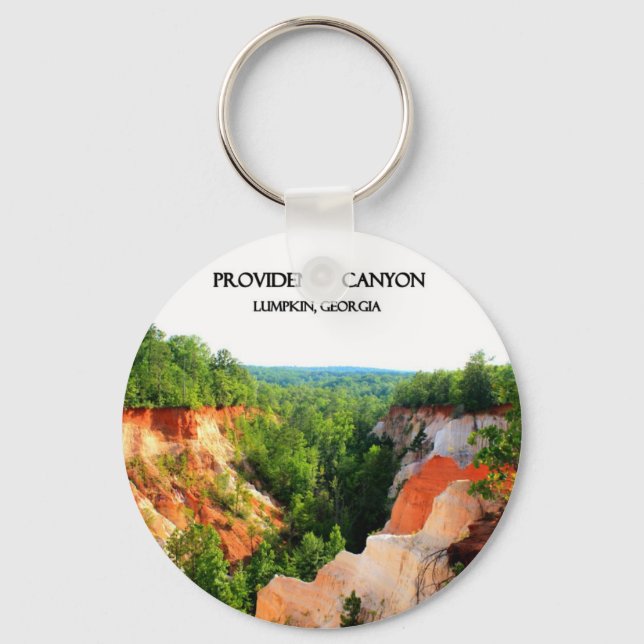 PROVIDENCE CANYON - Lumpkin, Georgia Keychain (Front)