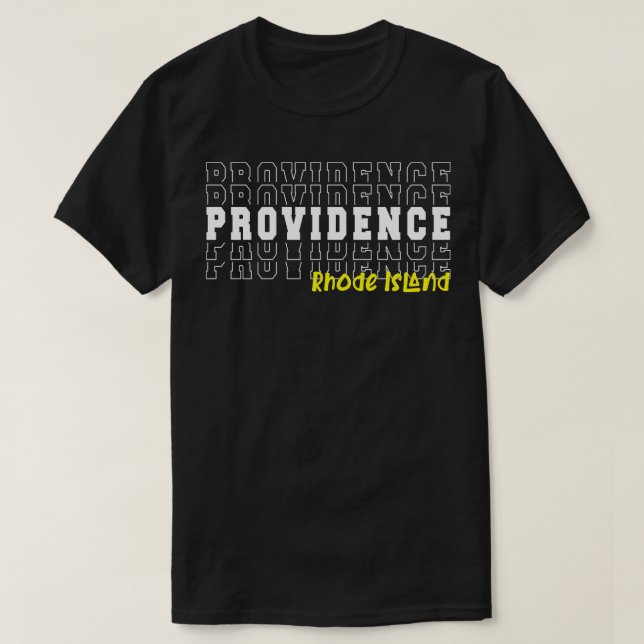 Providence city Rhode Island Providence RI T-Shirt (Design Front)