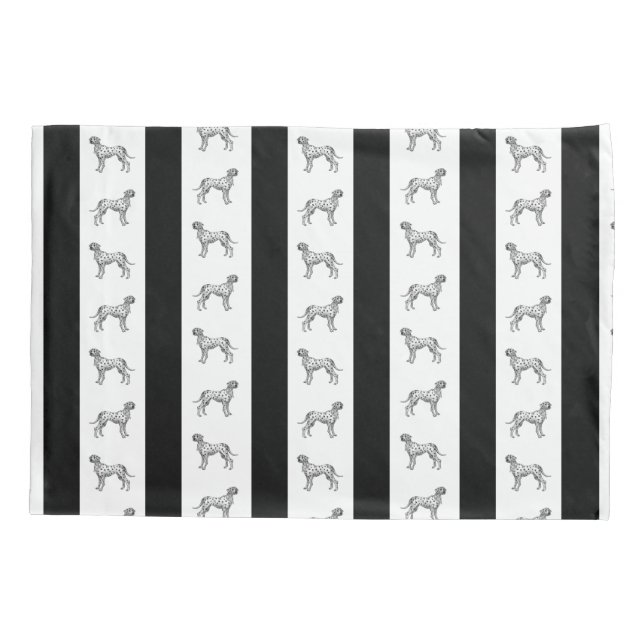 Providence Coilege Dalmations Pillow Case (Back)