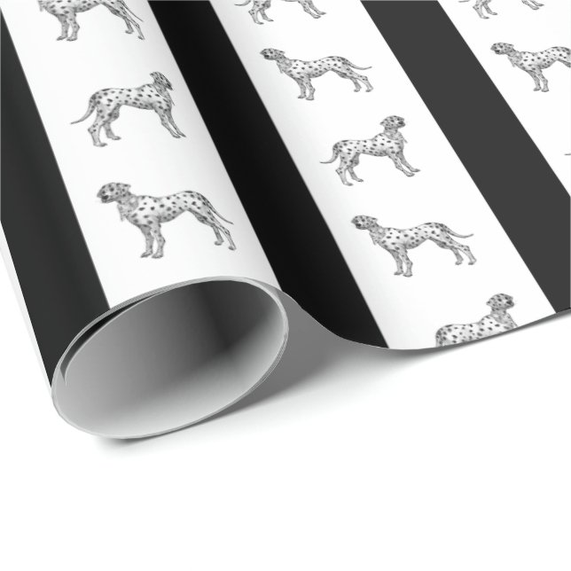 Providence Coilege Dalmations Wrapping Paper (Roll Corner)