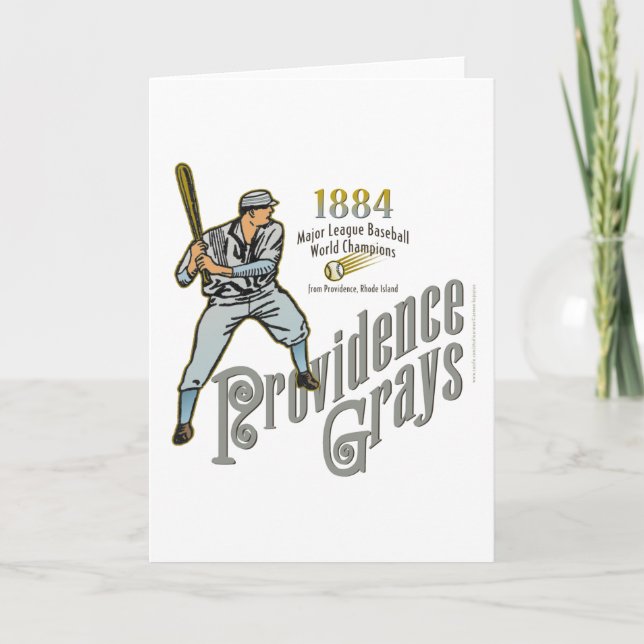 Providence Grays Card (Front)