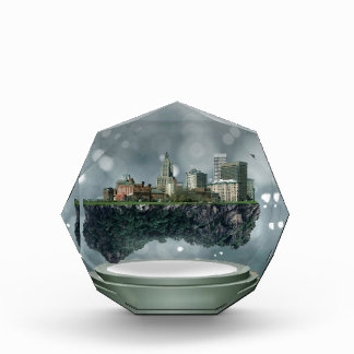 Providence Island Snow Globe Acrylic Award