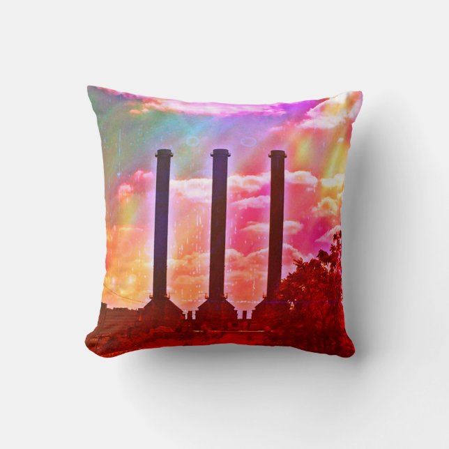 Providence Pillow by Tamara Diaz Art  (Front)