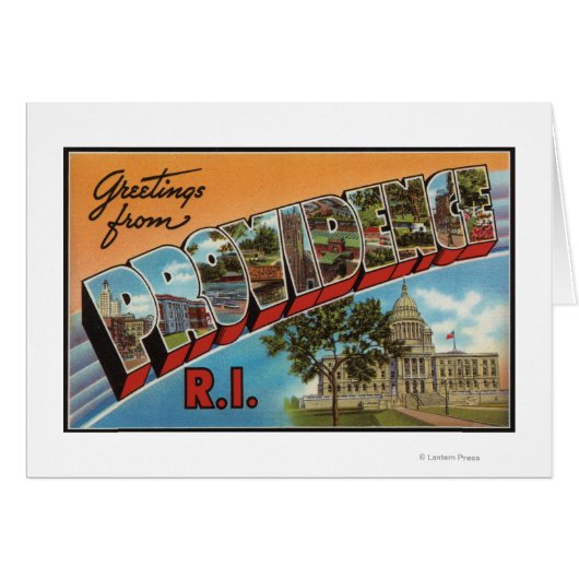 Providence, Rhode Island (Capital Building) (Front Horizontal)