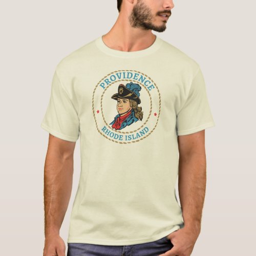 Providence Rhode Island Colonial T_Shirt