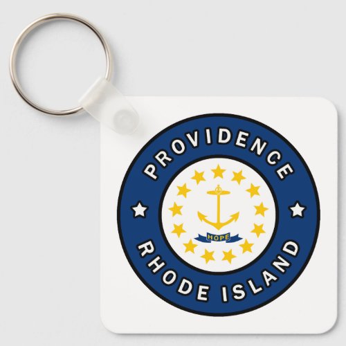 Providence Rhode Island Keychain