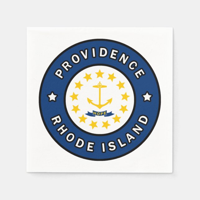 Providence Rhode Island Napkins (Front)