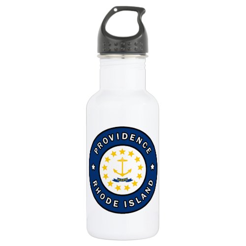 Providence Rhode Island Stainless Steel Water Bottle